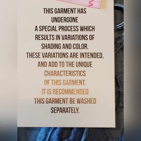 Free 2 Luv denim top. NWT - Picture 11 of 12